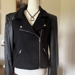 Generation Love Black Leather Jacket